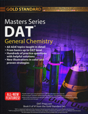 DAT Prep 2024, DAT General Chemistry Review and Practice, OAT Test/Exam