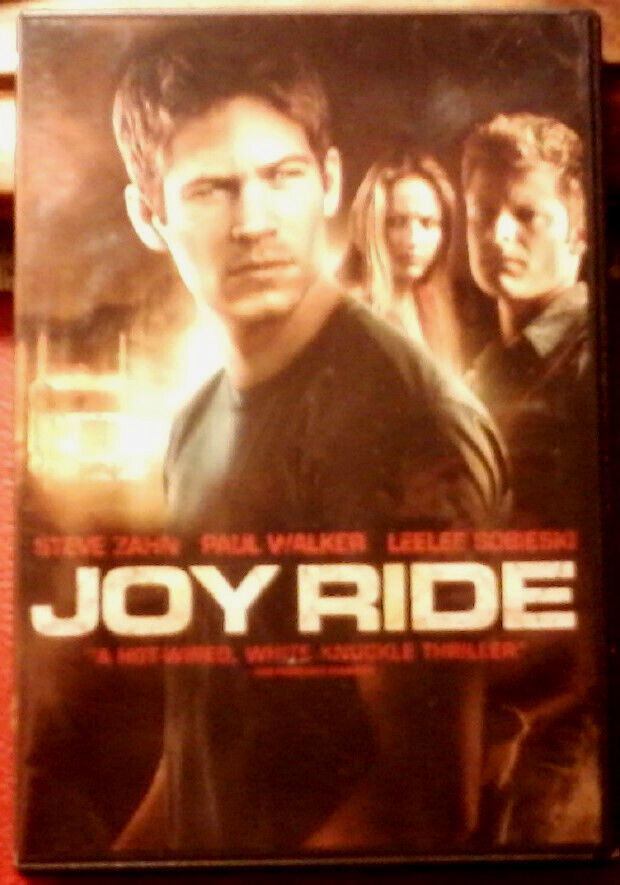 Joy Ride (DVD, 2001) Steve Zahn Paul Walker Leelee Sobieski