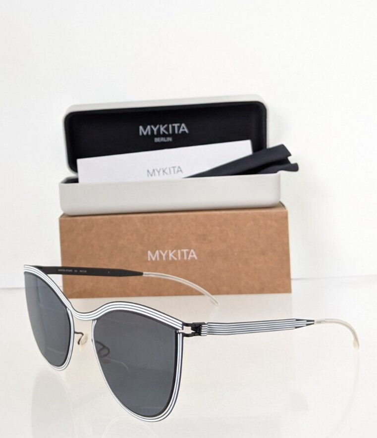 Pre-owned Mykita Brand Authentic  Studio 6.2 Sunglasses Col 363 58mm In Gray