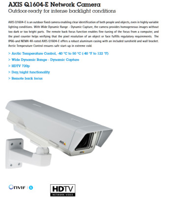 AXIS Q1604 IP Outdoor Network Camera housing Q1604-e external Wal mount housing