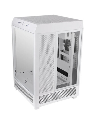 Thermaltake Tower 500 Snow Edition Vertical Mid-Tower Chassis Supports E-ATX