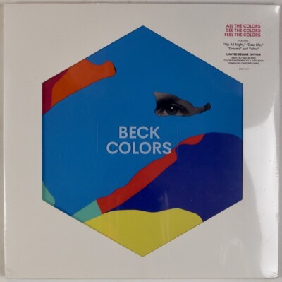 BECK: Colors SEALED 2x Vinyl LP RED WAX Europe Fongraf Hype Sticker