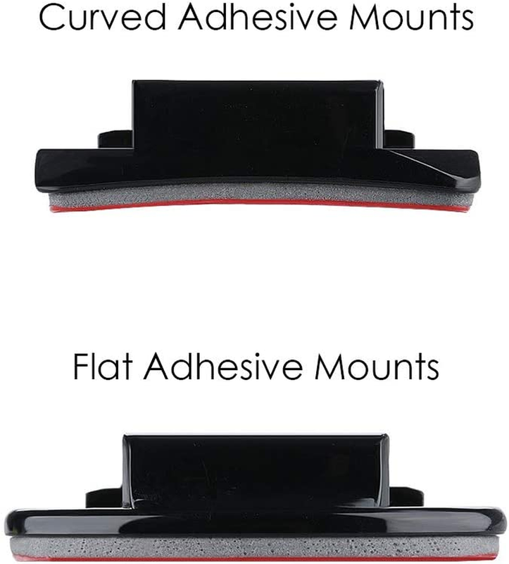 Helmet Adhesive Sticky Mounts Flat Curved 3M Mount Compatible with GoPro Hero 13