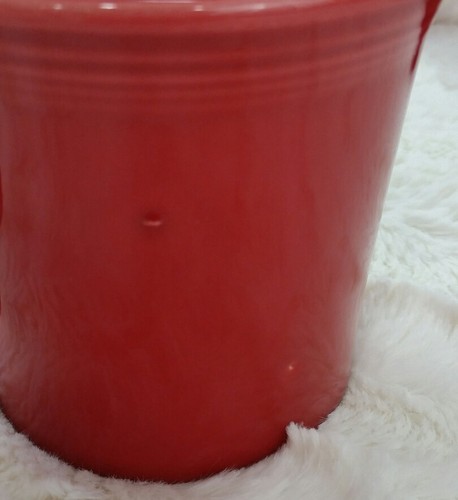 Fiesta Fiestaware  Coffee Mugs Scarlet Red Set Of 4