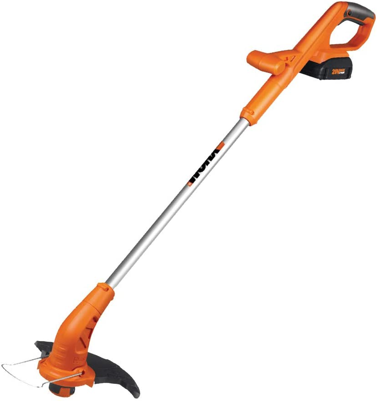 String Trimmer Edger Weed Eater 20V 10" Li-ion Cordless Powerful Grass Garden La