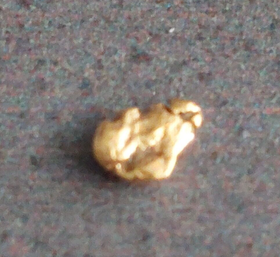 GOLD RUSH! (2) Authentic Alaskan Yukon Gold Nuggets / Genuine Natural Ore