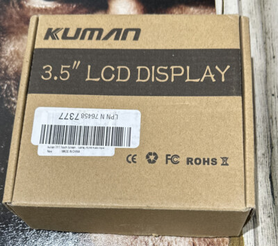 kuman 3.5'' SC106 Touch Screen TFT LCD Display SPI Touch Pen for Raspberry Pi #62