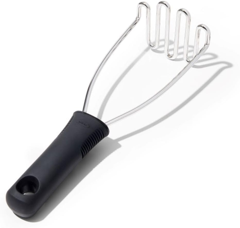 Good Grips Wire Potato Masher, Black, .45 Lb, 11282900 | Robust Stainless Steel