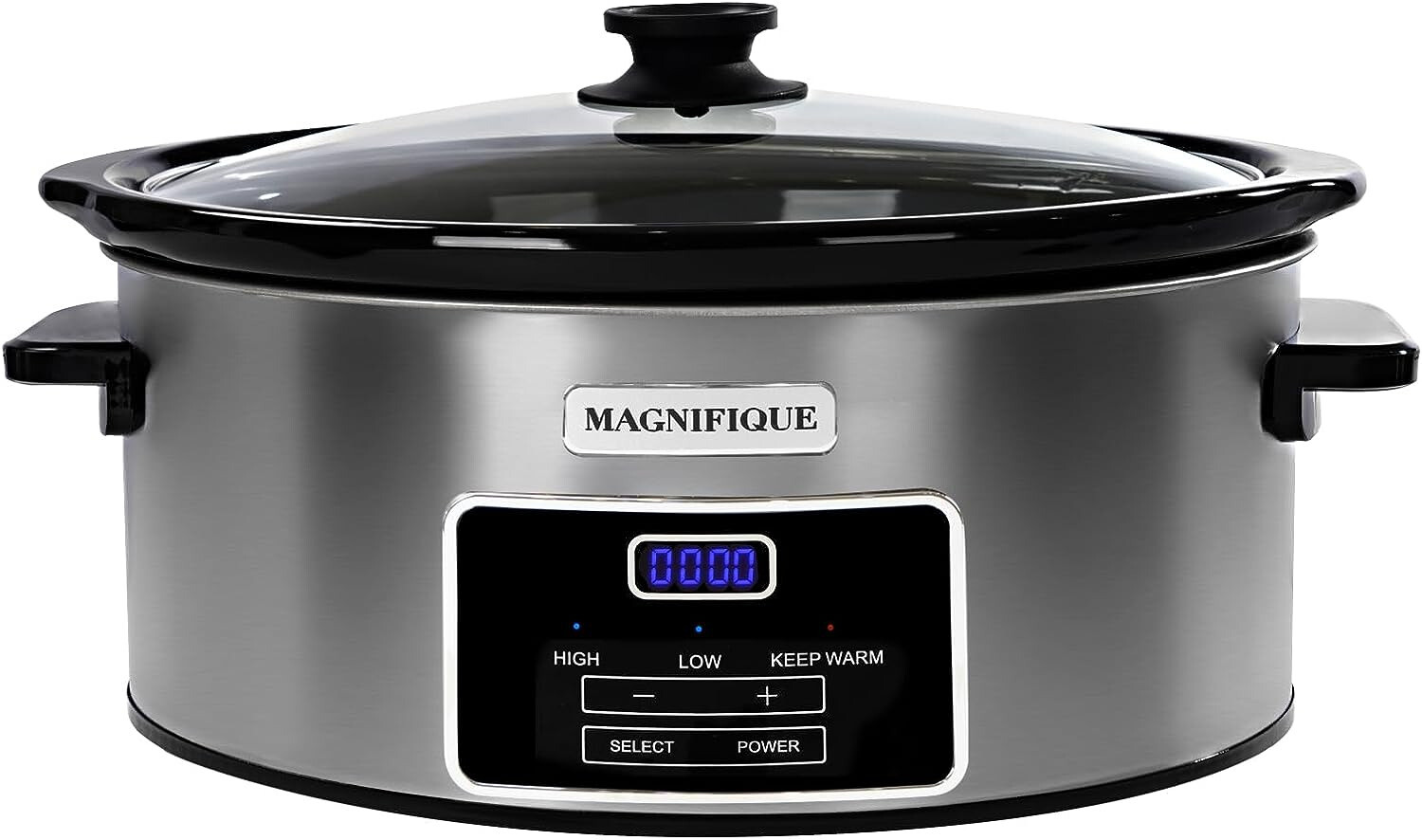 Magnifique 6-Quart Digital Programmable Slow Cooker with Timer -Small Kitchen A&rdquo;