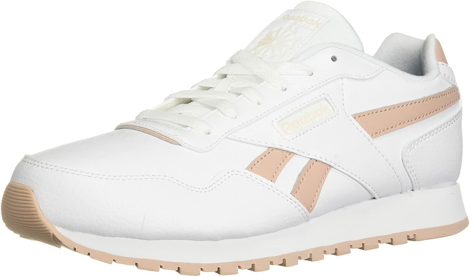 

Женская повседневная обувь Reebok CL HARMAN RUN S SIZE 8 White/Bare Beige/Pink CN5274, Reebok CL HARMAN RUN S