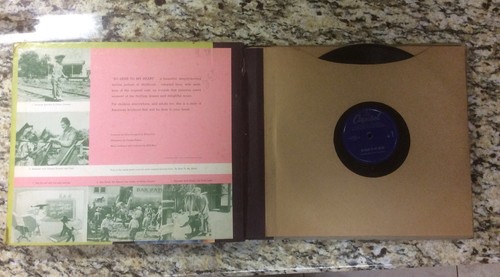 Vintage Walt Disney's SO DEAR TO MY HEART 78 Phonograph RECORD Box Set 1949