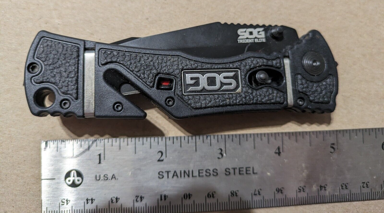 Assisted Plain Edge Knife