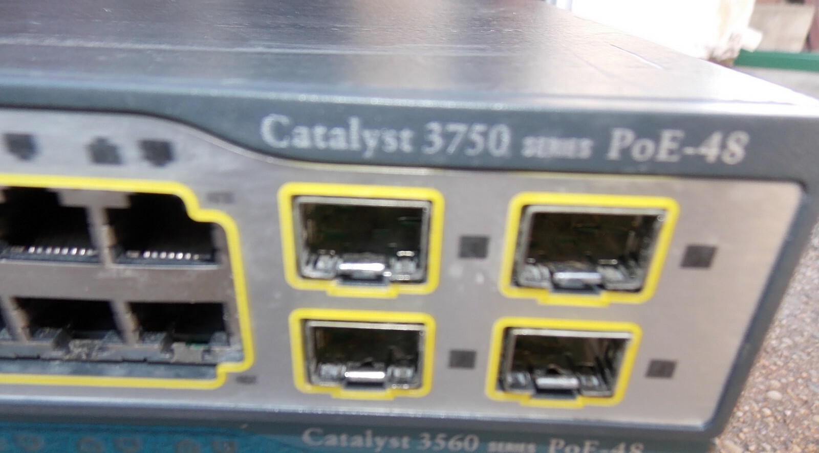 Cisco Catalyst 3750 PoE-48 WS-C3750-48PS-S 48-Port PoE Switch for parts / Repair