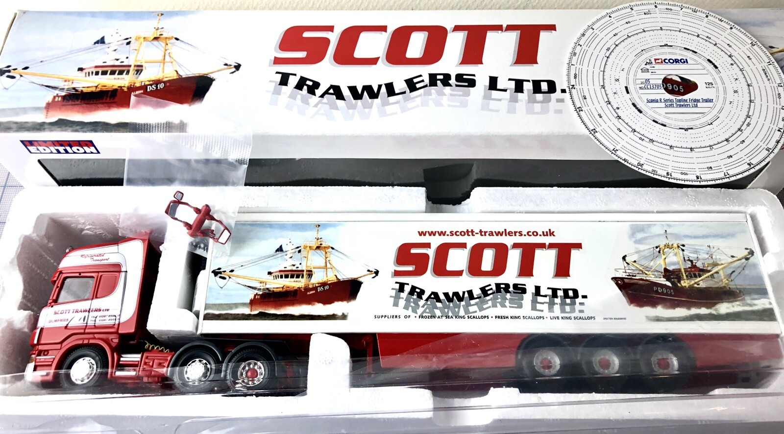 1:50 CORGI SCANIA トレーラー 1/50 Corgi Scania Trailer | eBay