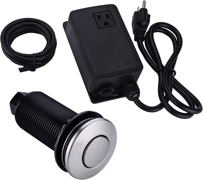BESTILL Sinktop Air Switch for Garbage Disposal, Brushed Nic