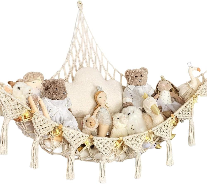 Soft Storage Net Large, Stuffed Animal Hammock Corner