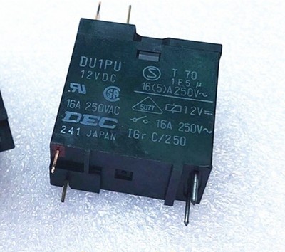 1PCS New DU1PU 12VDC 4 feet 16A microwave oven relay