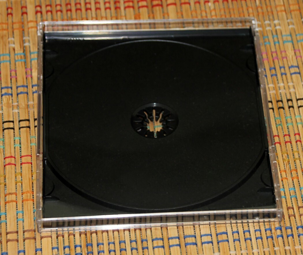 10 Regular Single Black back Jewel Cases-CD, DVD, Game, CD-R, etc.  PROTECT them