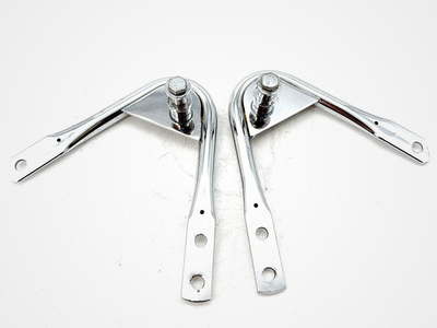 07 Harley Touring Electra Police LH RH Detachable Luggage Brackets 53706-95