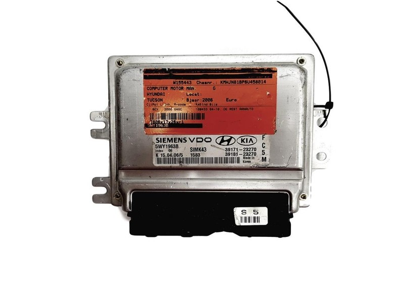Calculateur  5wy1963b 39171-23270 Hyundai Siemens 8967