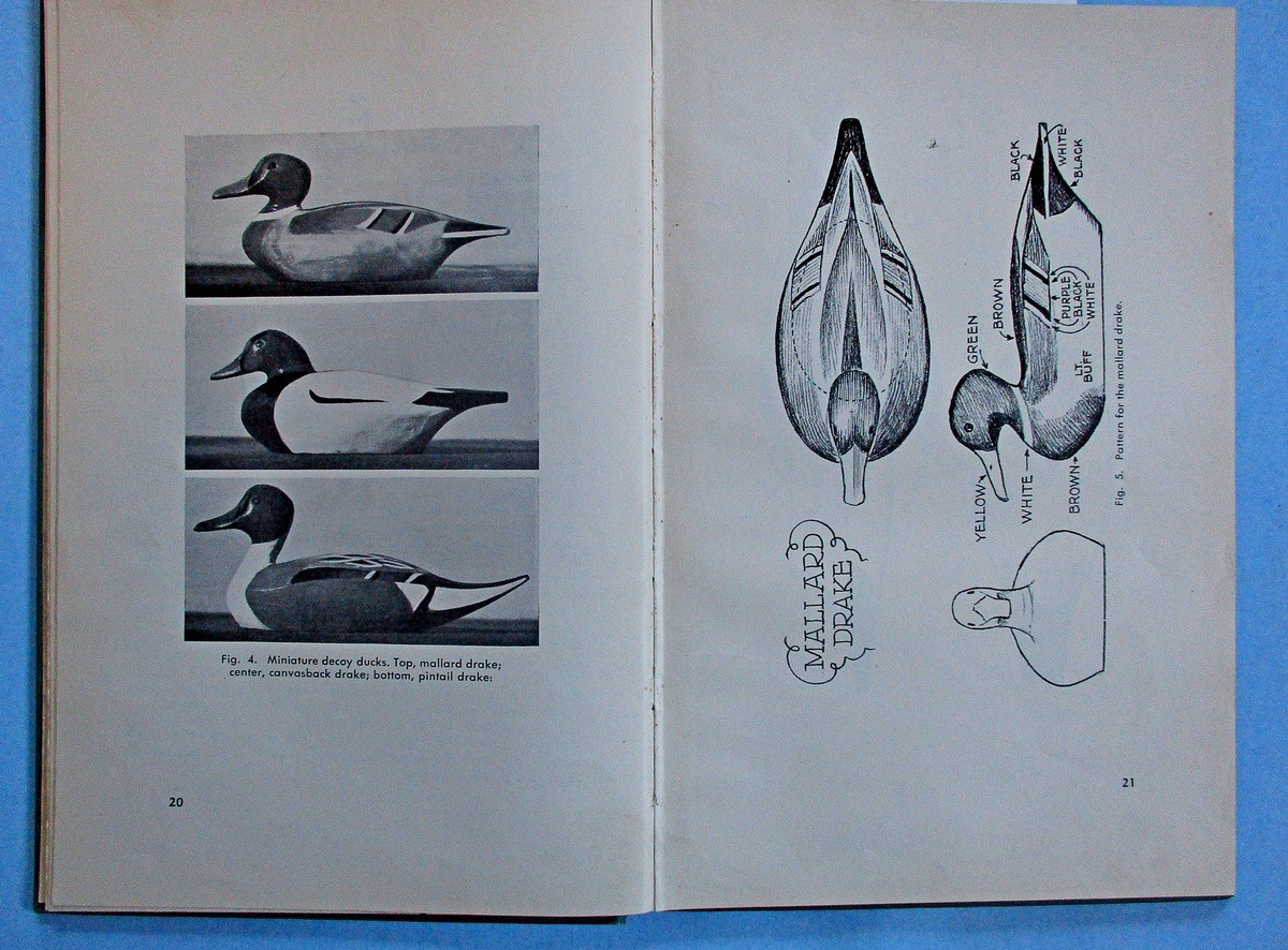 Vintage Ben Hunt Whittling Handbook - Illustrated 1947