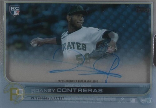 2022 Topps Clearly Authentic Autographs - Roansy Contreras #CAA-RC