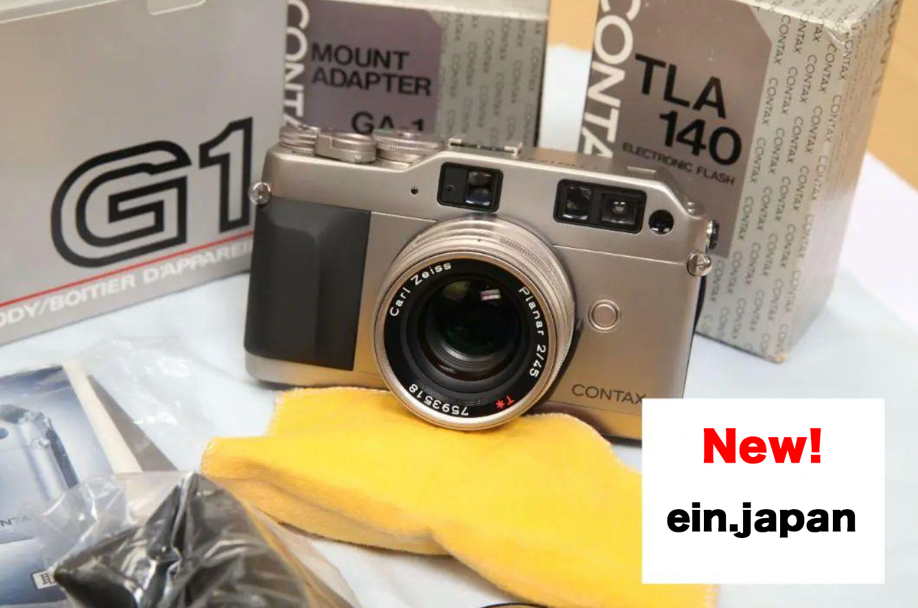 フィルムカメラ CONTAX G1 Planar 45mm F2 TLA-140 Contax G1 Camera Body with Carl Zeiss Planar 45mm F2 T Lens