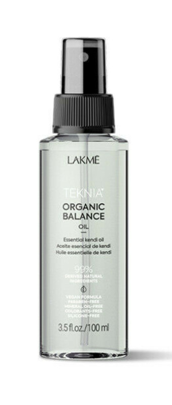 Lakme Teknia Organic Balance Oil Huile Essentielle De Kendi   100 Ml Dluo 07/24