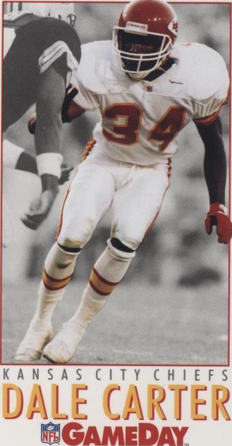 1992 GameDay Dale Carter #100