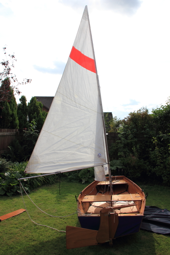 Seahopper Kontender folding dinghy with sailing kit, bouyancy bags