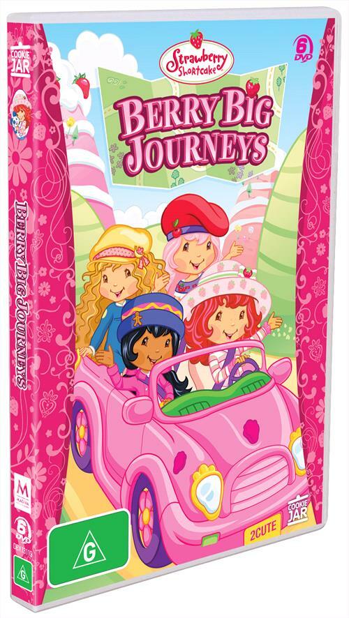 Strawberry Shortcake-Berry Big Journeys (DVD, 2007) for sale online