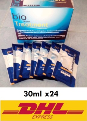 24 X 30ml. Green Bio Super Treatment Nourishment Cream Keratin Intensive Soften