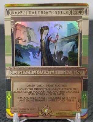 Rhonas the Indomitable 028/054 Mythic Masterpiece Series: Amonkhet Invocations