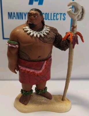 Chief Tui Disney Moana Island Polynesian Figurine Action Figure Toy Cake Topper 