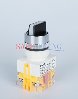 1PCS DELIXI LAY7-20X 2NO-2nd Gear 2NO-3nd Gear Power Switch Button New #A6-8