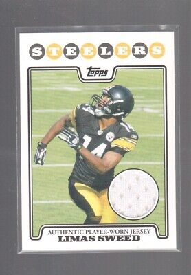 LIMAS SWEED 2008 TOPPS ROOKIE JERSEY RELICS CARD #RPR-LS. rookie card picture