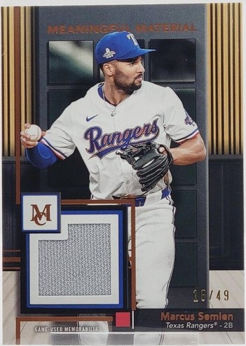 2024 Topps Museum Collection - Marcus Semien #MMR-MSE