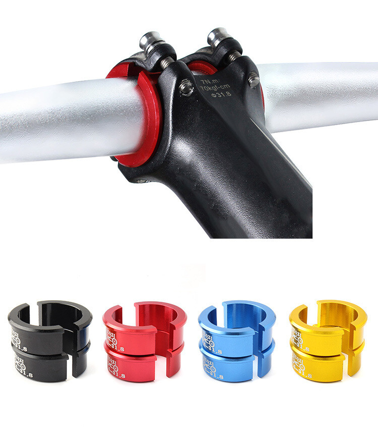 Bike Handlebar Bar Shim Spacer Stem Reducer 25.4mm To 31.8mm