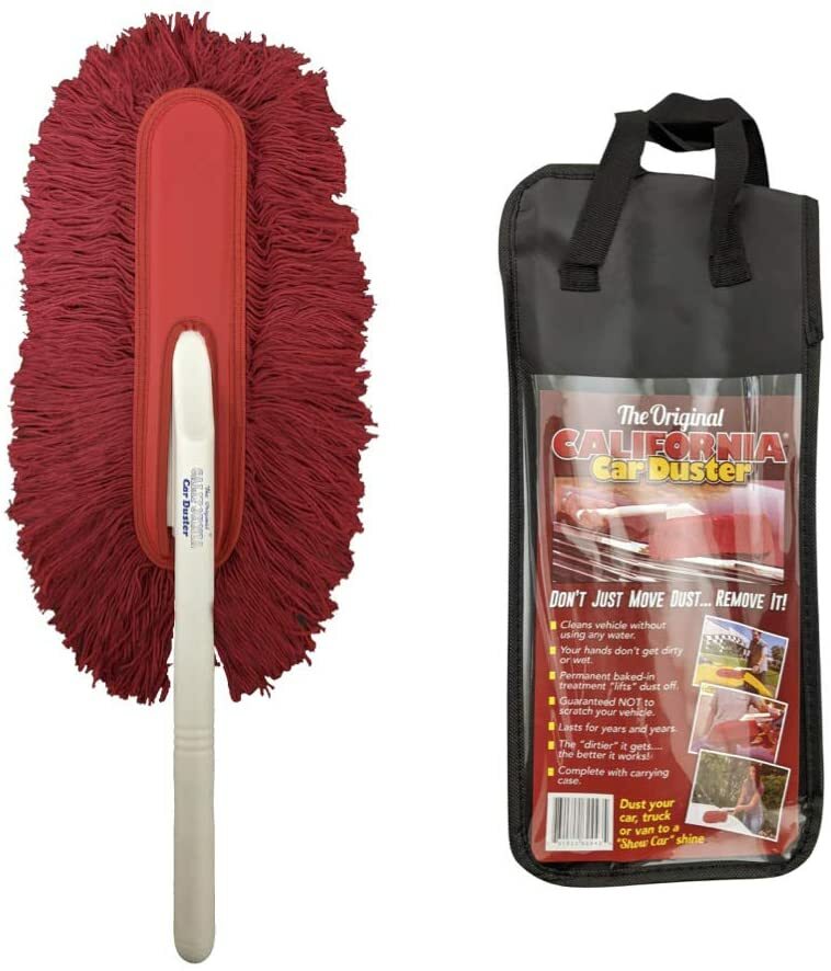 California Car Duster 62443 Standard Car Duster With Plastic Handle