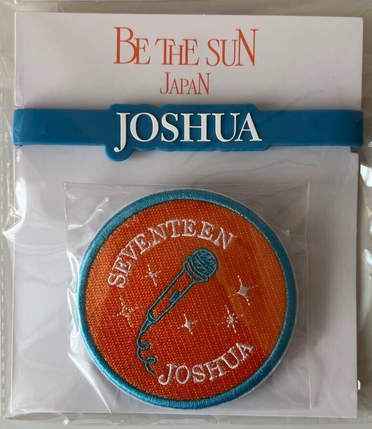 SEVENTEEN JOSHUA be the sun japan wappen badge light stick deco