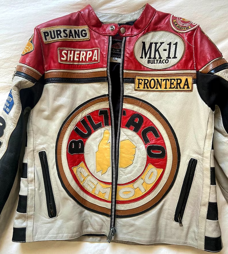 Bultaco leather jacket discount