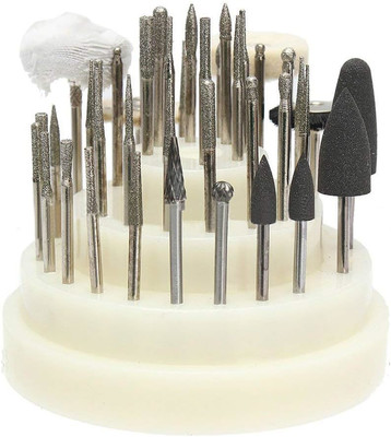 40 PCS low Speed Micro Polishing Drill Bits Include Tungsten Carbide Burr, Burs,