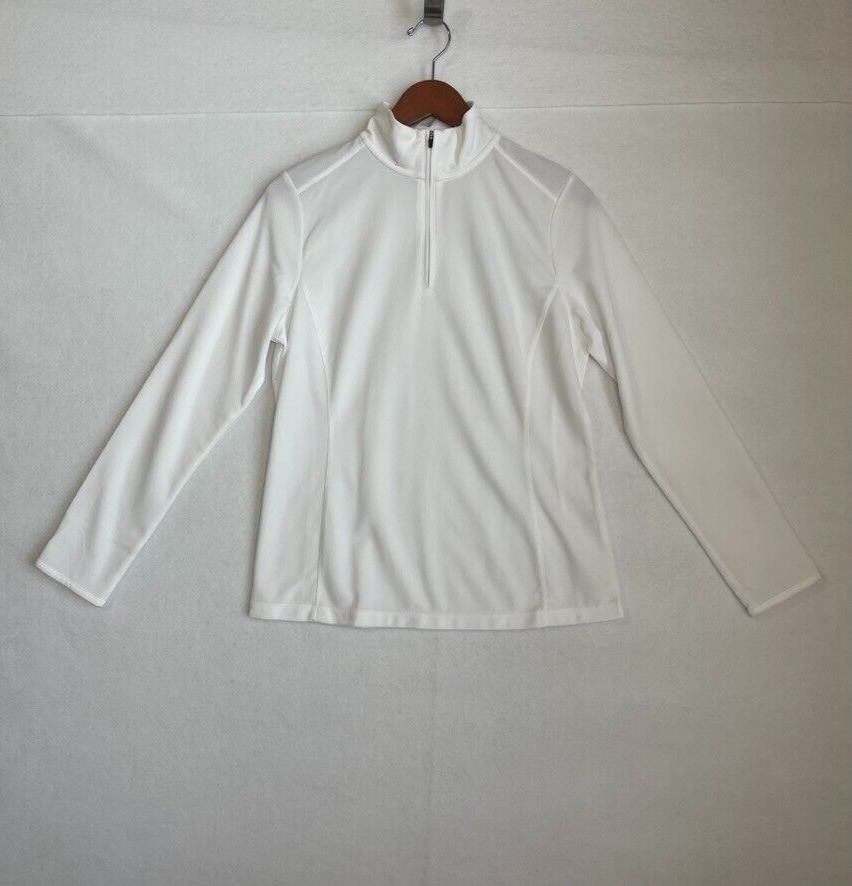 Port Authority Women Size S Quarter Zip Long Sleeve Pullover