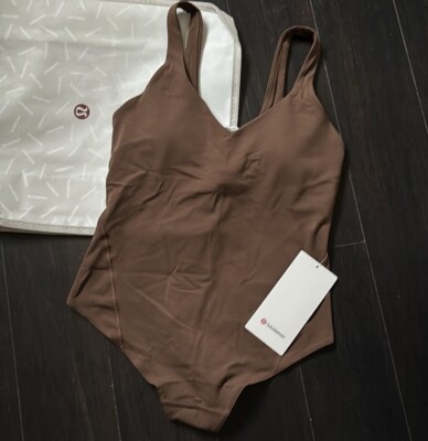 Lululemon Align Bodysuit JavaWomen's Size 6 JAVA NEW WITH TAGS