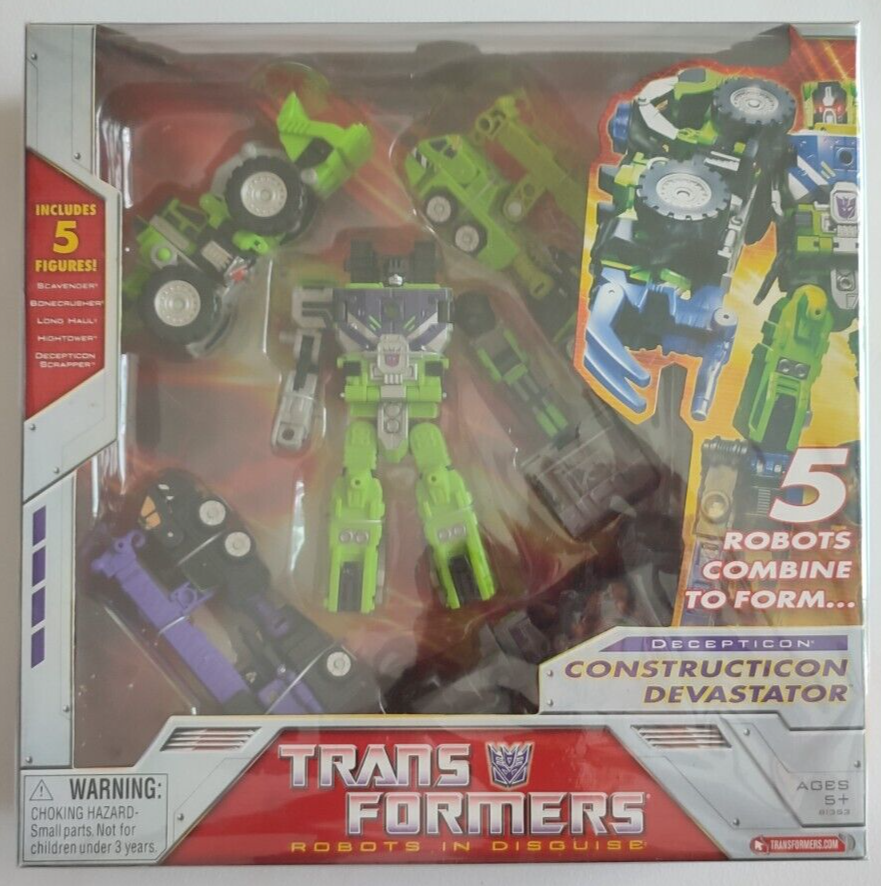 特撮 Transformers Constructicon Devastator Transformers: Vintage G1 Constructicon Devastator 6-Figure