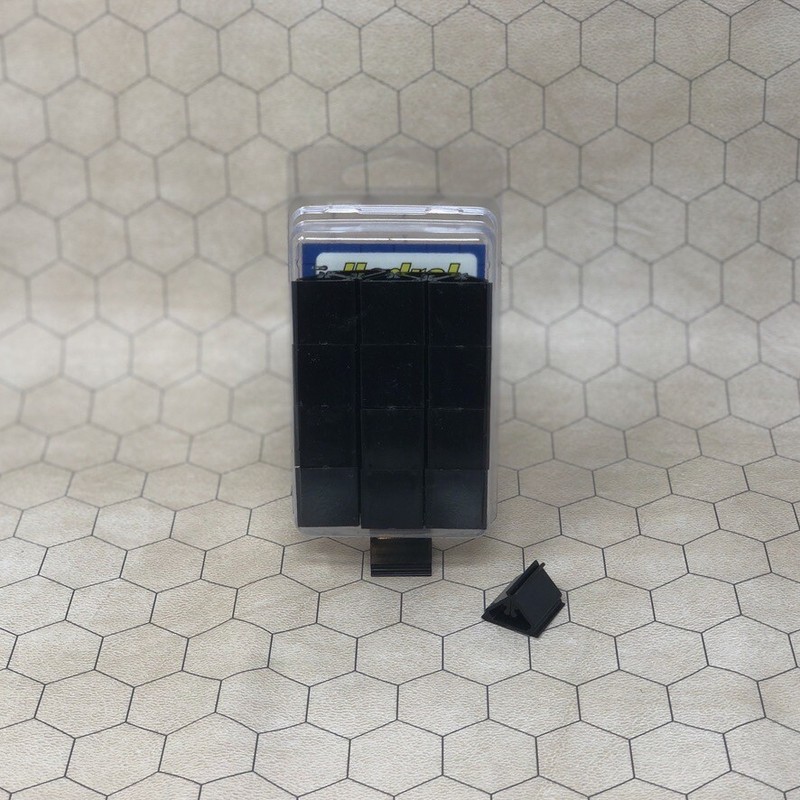 x20 Board Game Card Stands Black - Game Pieces Parts Pawns DIY