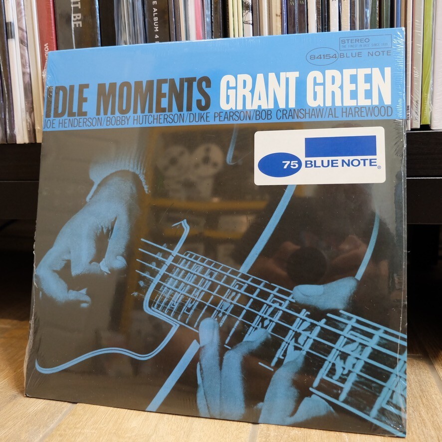 洋楽 IDLE MOMENTS GRANT GREEN 84154 BLUE NOTE Grant Green Idle Moments - Blue Note Vinyl Record Reissue