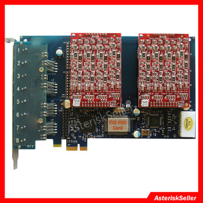 Asterisk card AEX800 8 Port FXO Card TDM Card Freepbx,Issabel,VitalPBX Free PBX