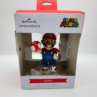 Hallmark Keepsake Super Mario Mario with Mushroom Christmas Tree Ornament