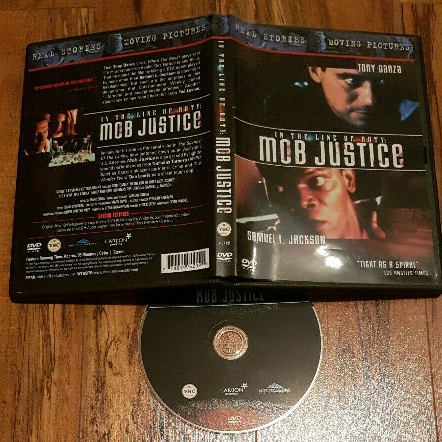 2599 In the Line of Duty: Mob Justice DVD (Tony Danza, Ted